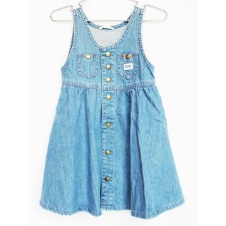 リー(Lee)の【春夏物 新入荷!】[リー/Lee]100cm ジャンパースカート インディゴブルー【中古】子供服 キッズ kids 女の子 春夏秋 onepi 504042(スカート)