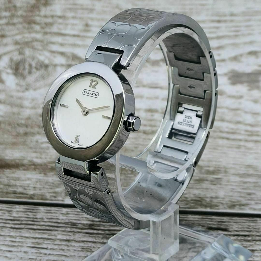 COACH(コーチ)のCOACH　時計　SWISS MADE　ダイヤモンド　コーチ　RONDA　動作品 レディースのファッション小物(腕時計)の商品写真