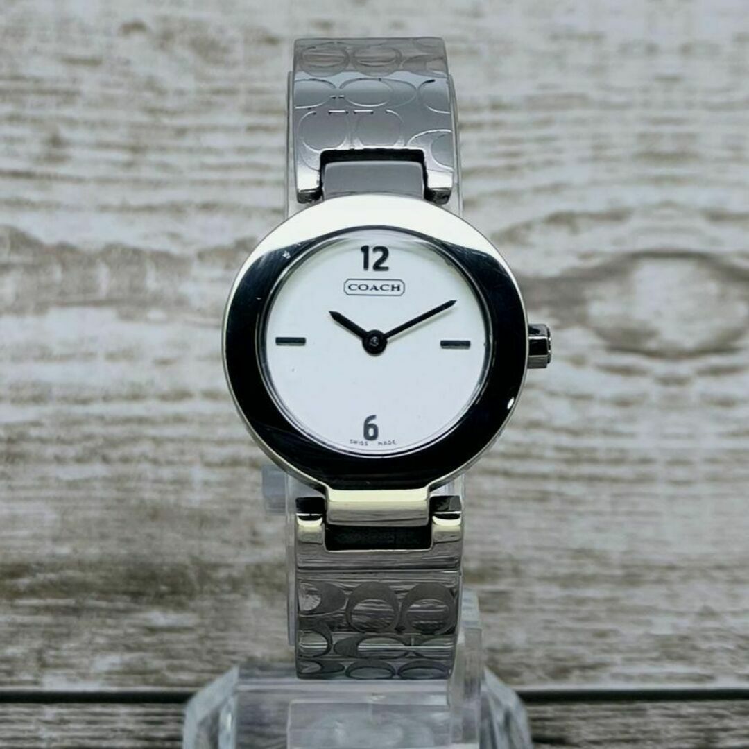 COACH(コーチ)のCOACH　時計　SWISS MADE　ダイヤモンド　コーチ　RONDA　動作品 レディースのファッション小物(腕時計)の商品写真