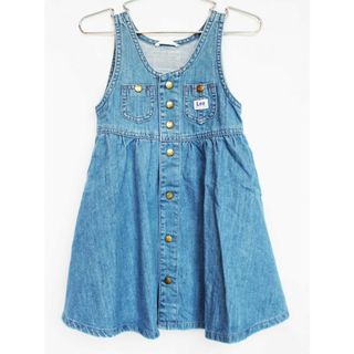 リー(Lee)の【春夏物 新入荷!】[リー/Lee]100cm ジャンパースカート インディゴブルー【中古】子供服 キッズ kids 女の子 春夏秋 onepi 504042(スカート)