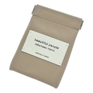 ビューティフルピープル(beautiful people)のbeautiful people ビューティフルピープル ポーチ - ベージュ系 【古着】【中古】(ポーチ)