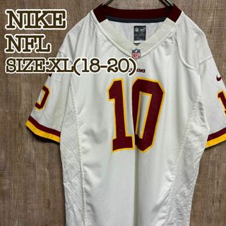 ナイキ(NIKE)のNIKE ナイキ　NFL ワシントン・コマンダーズ　ゲームシャツ　白　XL(18(Tシャツ/カットソー)