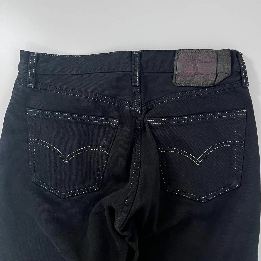 Levi's(リーバイス)のLevi's リーバイス 501 ブラックデニム 黒 古着 カットオフ 32相当 メンズのパンツ(デニム/ジーンズ)の商品写真