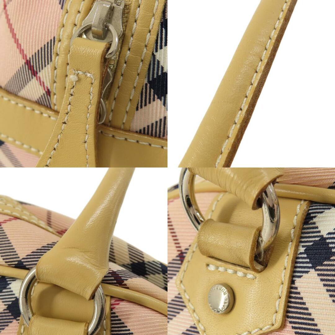 BURBERRY(バーバリー)のBURBERRY ブルーレーベル チェック柄 ハンドバッグ キャンバス レディース レディースのバッグ(ハンドバッグ)の商品写真