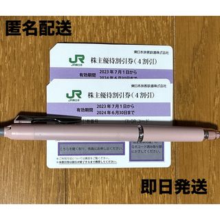 JR東日本旅客鉄道 株主優待割引券（4割引券） 2枚(その他)