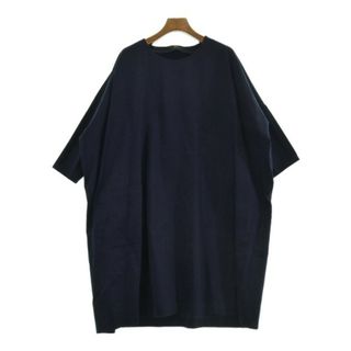 Y's ワイズ ワンピース 2(S位) 紺 【古着】【中古】