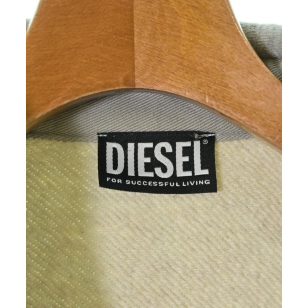 DIESEL(ディーゼル)のDIESEL ディーゼル カジュアルシャツ L グレー 【古着】【中古】 メンズのトップス(シャツ)の商品写真