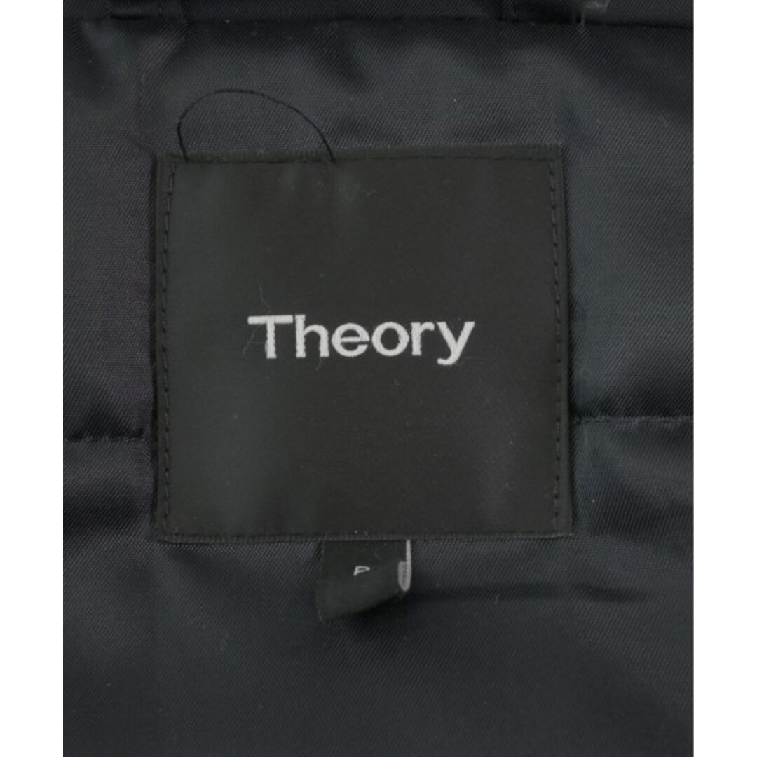 theory(セオリー)のTheory セオリー ダウンコート P(XS位) 紺 【古着】【中古】 レディースのジャケット/アウター(ダウンコート)の商品写真