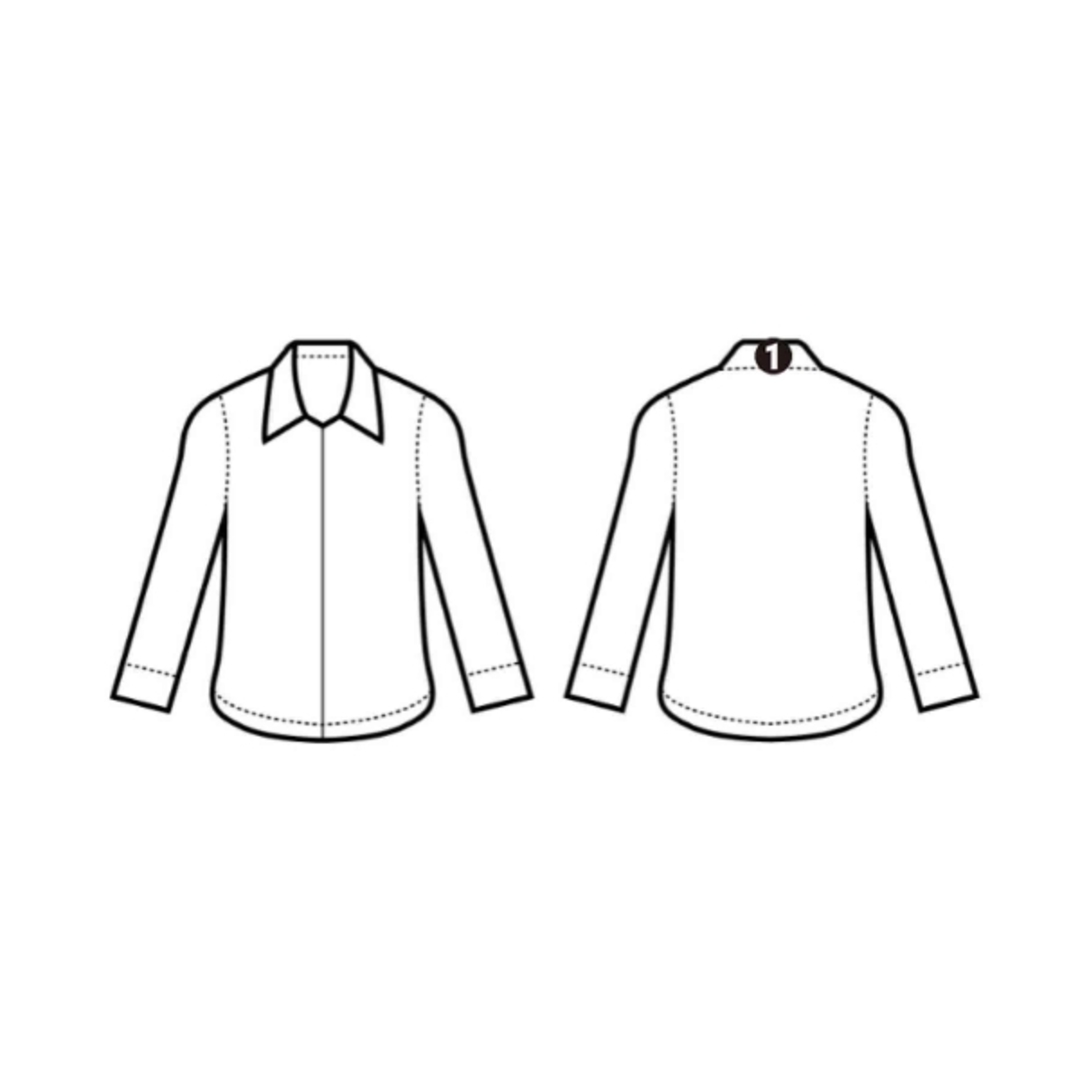 DIESEL(ディーゼル)のDIESEL ディーゼル カジュアルシャツ M 紺x白(チェック) 【古着】【中古】 メンズのトップス(シャツ)の商品写真