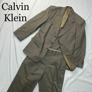 Calvin Klein セットアップ グレージュ ジャケットM パンツ 82