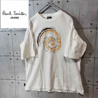 ポールスミス(Paul Smith)のPoul Smith JEANSポールスミスジーンズ　ビックプリントTシャツ　L(Tシャツ/カットソー(半袖/袖なし))