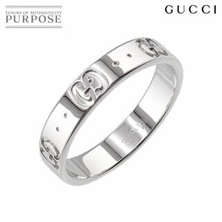 グッチ(Gucci)のグッチ GUCCI アイコン #15 リング K18 WG ホワイトゴールド 750 指輪 VLP 90222858(リング(指輪))