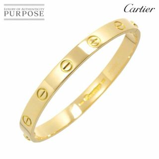 Cartier - カルティエ Cartier ラブ ブレス #16 K18 YG イエローゴールド 750 ブレスレット バングル【証明書付き】 VLP 90224251