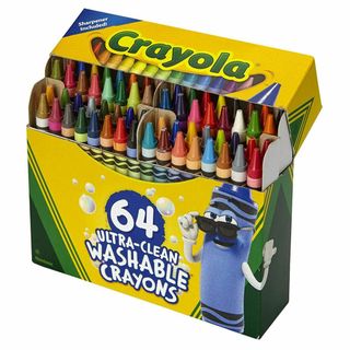 【数量限定】クレヨラ (Crayola) クレヨン 64色 クレヨン削り付き 水(その他)