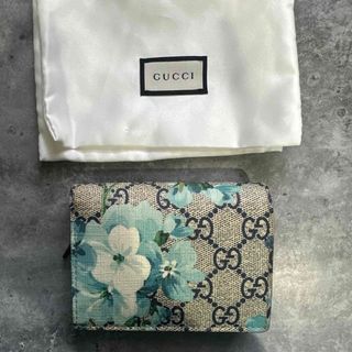 グッチ(Gucci)のGGブルームス　二つ折り財布(財布)