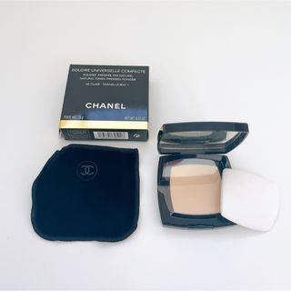 シャネル(CHANEL)のCHANEL プードゥル　ユニヴェルセル　コンパクト　20 クレール(フェイスパウダー)