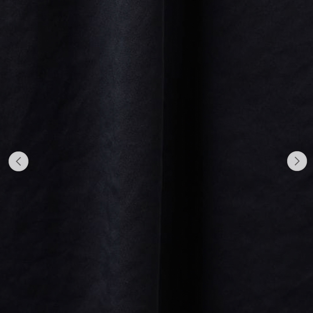 6 (ROKU)(ロク)の未使用♡6roku♡ロク♡サテンスカート♡ブラック レディースのスカート(ロングスカート)の商品写真