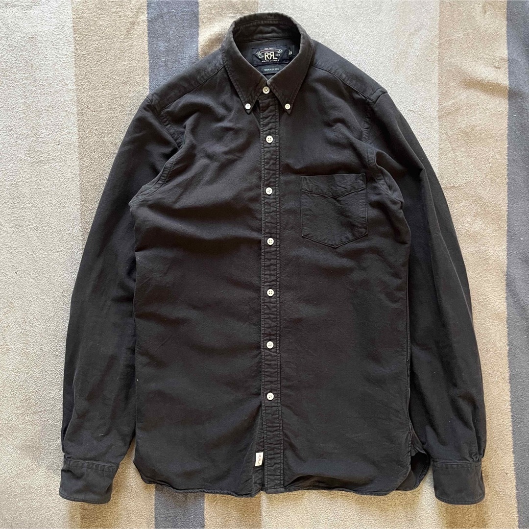 RRL(ダブルアールエル)のRRL オックスフォードシャツ ブラック メンズのトップス(シャツ)の商品写真