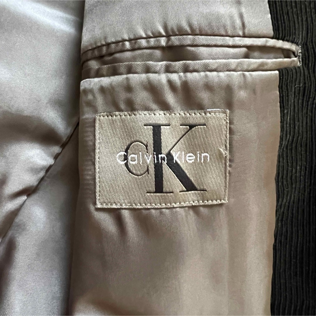 Calvin Klein(カルバンクライン)の美品　Calvin Klein カルバンクライン　コーデュロイジャケット メンズのジャケット/アウター(テーラードジャケット)の商品写真