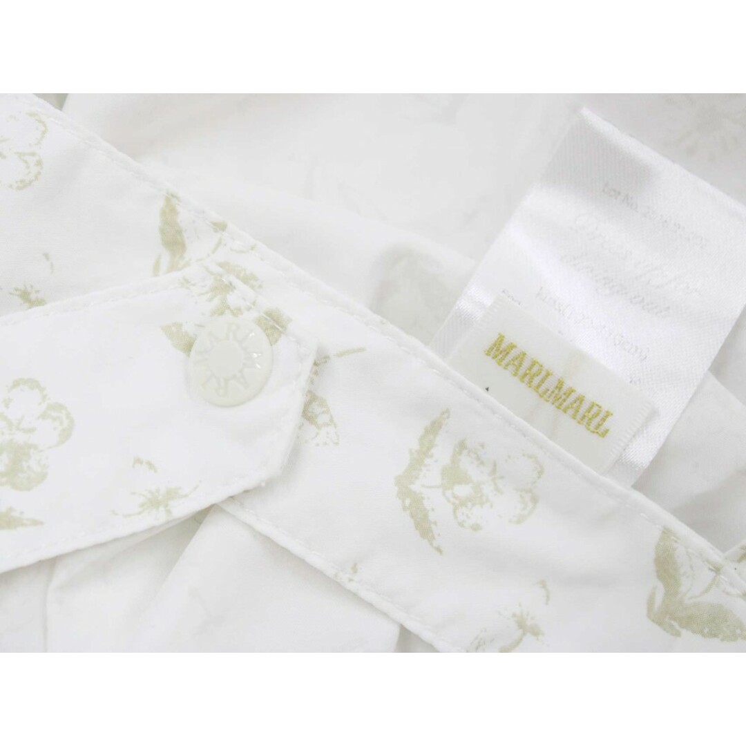 MARLMARL(マールマール)の【新入荷!】◇マールマール/MARLMARL◇100-110cm お食事エプロン 白×ベージュ 料理 お手伝い 小物【中古】【ネット限定】子供 キッズ kids 女の子 春夏秋冬 bagetc 204042 キッズ/ベビー/マタニティの授乳/お食事用品(お食事エプロン)の商品写真