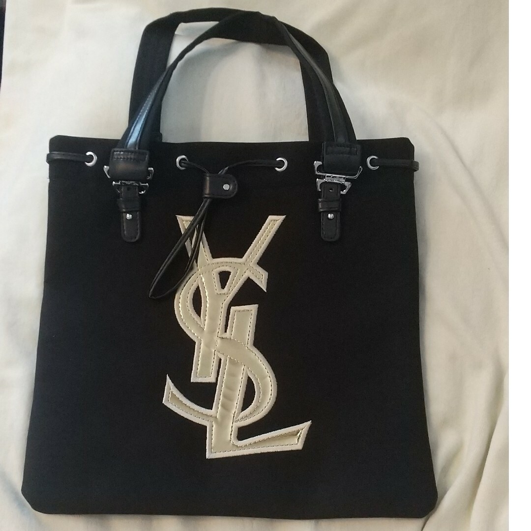 Yves Saint Laurent - イヴサンローラン トートバッグ ブラックの通販 Yves Saint Laurent - イヴサンローラン トートバッグ ブラックの通販