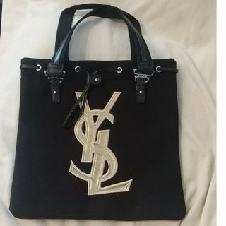 イヴサンローラン(Yves Saint Laurent)のイヴサンローラン　トートバッグ　ブラック(トートバッグ)