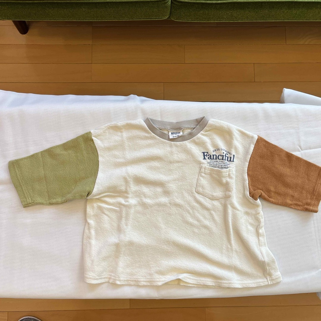 BREEZE(ブリーズ)のBREEZETシャツ110センチ キッズ/ベビー/マタニティのキッズ服男の子用(90cm~)(Tシャツ/カットソー)の商品写真