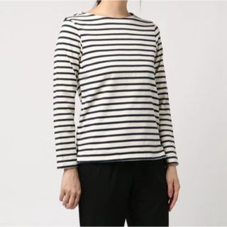 PETIT BATEAU - プチバトー　マリニエール　ボーダー　カットソー　トップス　美品　リンクコーデ