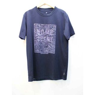 スノーピーク(Snow Peak)の【春物 新入荷】◇Snow Peak/スノーピーク◇クイックドライTシャツ/カットソー/プルオーバー/スポーツ/半袖 ネイビー/紺 メンズ M【中古】春夏 204042(Tシャツ/カットソー(半袖/袖なし))