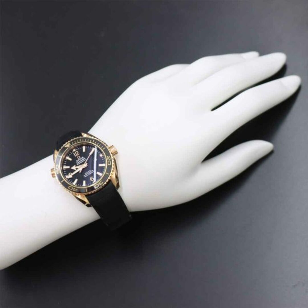 OMEGA(オメガ)の新品同様 オメガ OMEGA シーマスター プラネットオーシャン コーアクシャル 600M 232 63 38 20 01 001 K18PG デイト Seamaster VLP 90230136 メンズの時計(腕時計(アナログ))の商品写真
