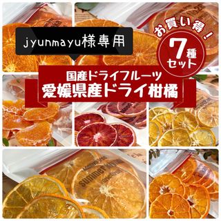 【jyunmayu様専用】7種類のドライシトラス！愛媛県産無添加ドライシトラス(フルーツ)