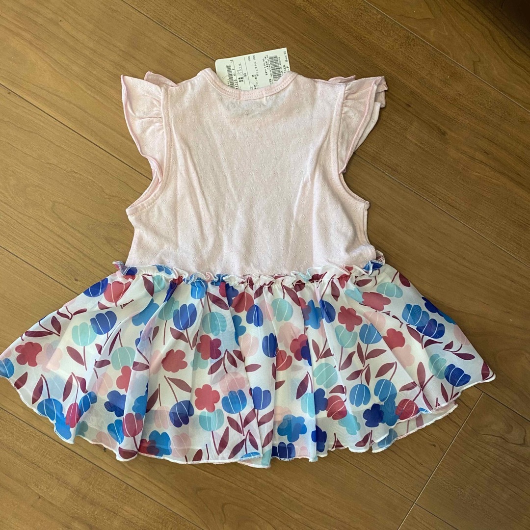 kid’s zoo(キッズズー)のタグ付き＊ キッズズー チュニック  90 キッズ/ベビー/マタニティのキッズ服女の子用(90cm~)(ワンピース)の商品写真