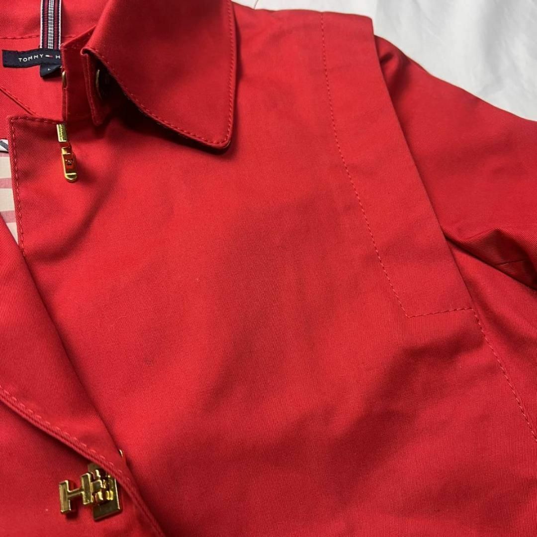 TOMMY HILFIGER(トミーヒルフィガー)のTOMMY HILFIGER トレンチコート L コート ターンロック 金具 その他のその他(その他)の商品写真