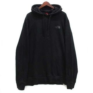 ザノースフェイス(THE NORTH FACE)のザノースフェイス フードロゴ スウェット パーカー ブラック 黒 XL ☆AA★(その他)