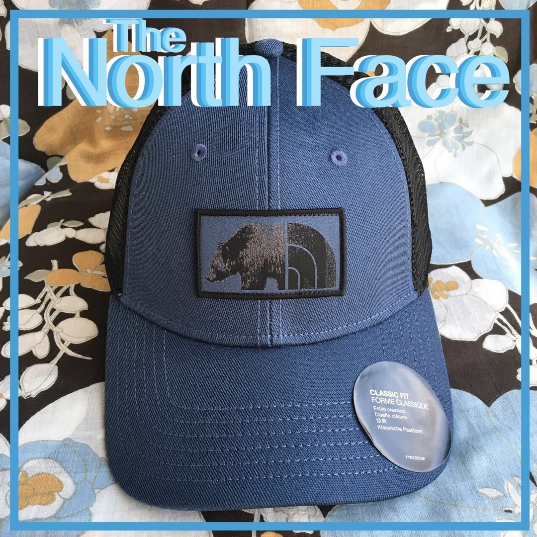 THE NORTH FACE(ザノースフェイス)のTheNorthFaceザノースフェイスUS限定トラッカーキャップ帽子1点物 スポーツ/アウトドアのアウトドア(その他)の商品写真