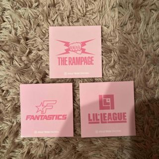 THE RAMPAGE/FANTASTICS/LIL LEAGUE ステッカー