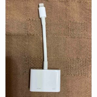 アップル(Apple)のApple純正品 Lightning - Digital AVアダプタ(その他)