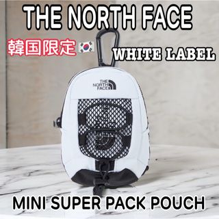 ザノースフェイス(THE NORTH FACE)の韓国限定 ノースフェイス ホワイトレーベル ミニ スーパーパック ポーチ(ポーチ)