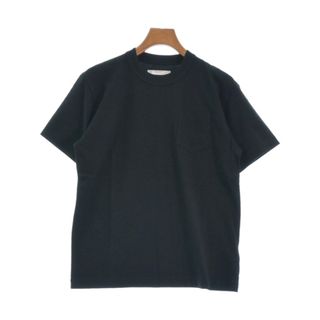 サカイ(sacai)のsacai サカイ Tシャツ・カットソー 1(S位) 黒 【古着】【中古】(Tシャツ/カットソー(半袖/袖なし))