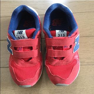 ニューバランス(New Balance)のニューバランス　スニーカー　313    18cm   赤(スニーカー)