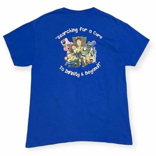 ギルタン(GILDAN)のトイ・ストーリー Tシャツ Toy Story Team Lサイズ 青 ギルダン(Tシャツ/カットソー(半袖/袖なし))