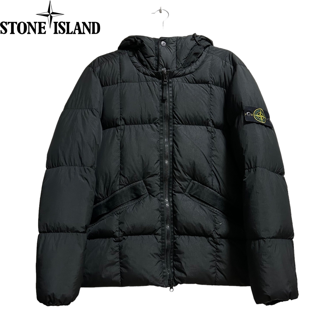 STONE ISLAND(ストーンアイランド)のSTONE ISLAND GARMENT DYED DOWN JACKET メンズのジャケット/アウター(ダウンジャケット)の商品写真