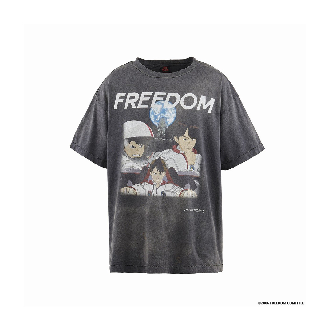 READYMADE(レディメイド)のSAINTMICHAEL  セントマイケル　24ss freedom T メンズのトップス(Tシャツ/カットソー(半袖/袖なし))の商品写真