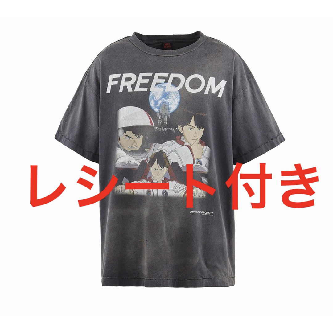 READYMADE(レディメイド)のSAINTMICHAEL  セントマイケル　24ss freedom T メンズのトップス(Tシャツ/カットソー(半袖/袖なし))の商品写真