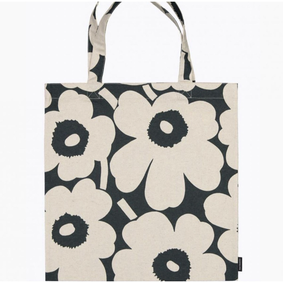 marimekko(マリメッコ)の新品マリメッコUnikko柄リネントートバッグエコバッグ レディースのバッグ(トートバッグ)の商品写真