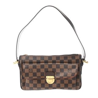 ルイヴィトン(LOUIS VUITTON)のルイヴィトン ダミエ ラヴェッロ GM ショルダーバッグ ブラウン(ショルダーバッグ)