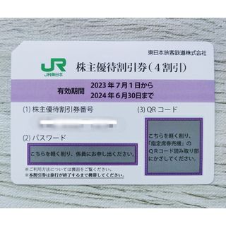 JR - JR東日本 株主優待券 1枚