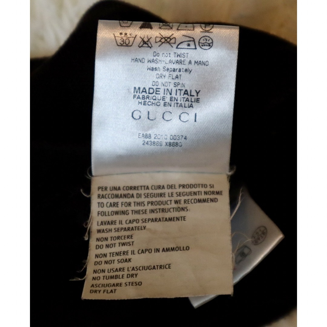 Gucci(グッチ)のGUCCI ポロシャツ　Tシャツ　ロゴ　ビッグロゴ　刺繍　gg柄 美品　高級品 メンズのトップス(ポロシャツ)の商品写真