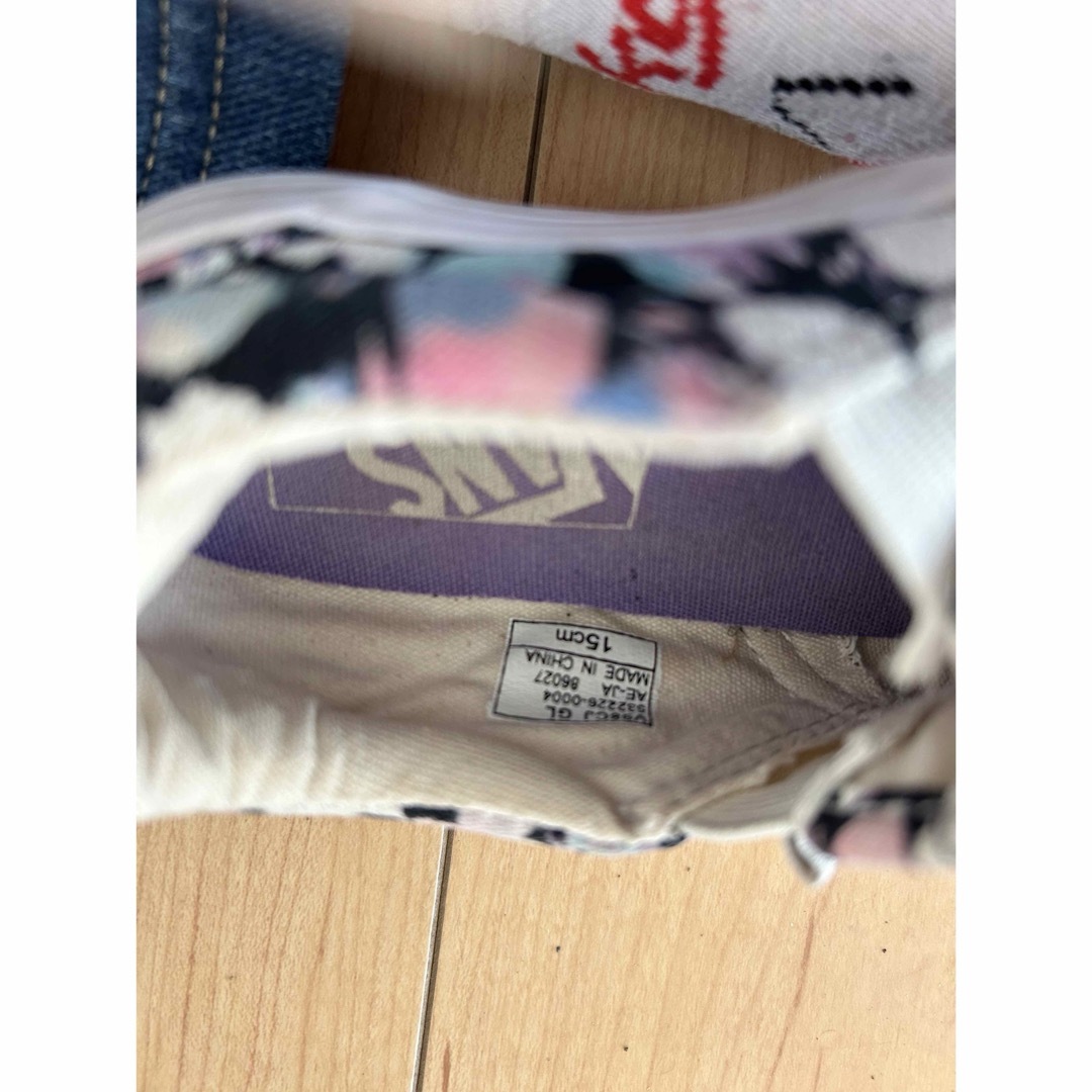 VANS(ヴァンズ)のスリッポン 15cm VANS キッズ/ベビー/マタニティのキッズ靴/シューズ(15cm~)(スリッポン)の商品写真