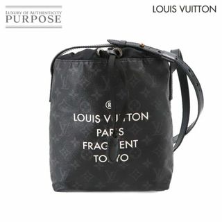 ルイヴィトン(LOUIS VUITTON)のルイ ヴィトン LOUIS VUITTON モノグラム エクリプス フラグメント ナノバッグ ショルダー バッグ ブラック M43418 RFID VLP 90228132(ショルダーバッグ)